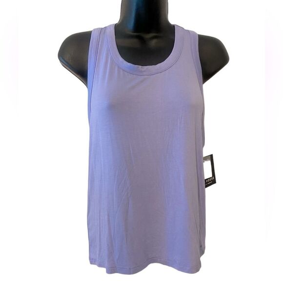 Cycle House light purple racer back ruched tank top by Marika NWT size XL - Picture 5 of 13